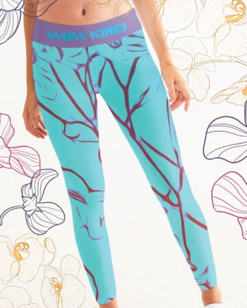 Hanako (II) Full Length Leggings - 1 - WOWKIREI.COM