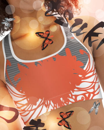 Aimee (II) T-Racerback Bra - 1 - WOWKIREI.COM