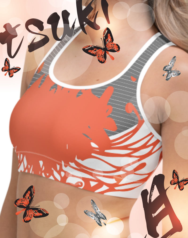 UK-Bra-253-1-2 Aimee (II) T-Racerback Bra - 2 - WOWKIREI.COM