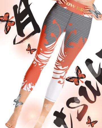 Aimee (II) High-Rise Capri Leggings - 1 - WOWKIREI.COM