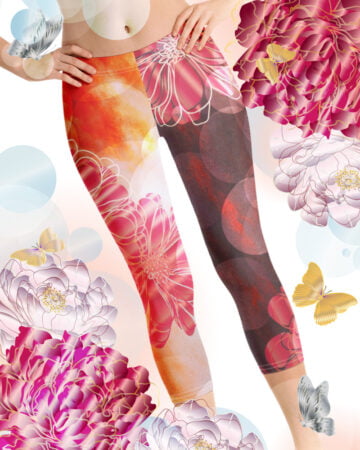 Madrid (XII) Low-Rise Capri Leggings - 1 - WOWKIREI.COM
