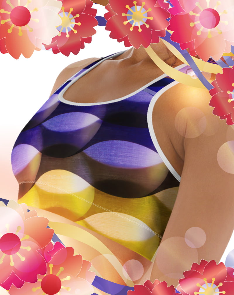 UK-Bra-266-1-2 Athens (I) T-Racerback Bra - 2 - WOWKIREI.COM