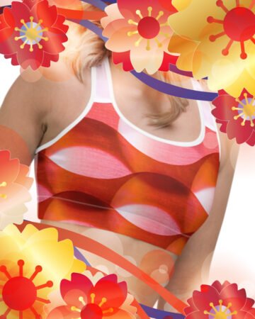 Athens (III) T-Racerback Bra - 3 - WOWKIREI.COM