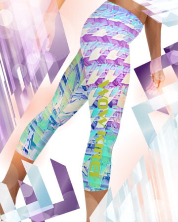 Rome (I) Low-Rise Capri Leggings - 3 - WOWKIREI.COM